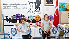 İlkokul Öğrencilerimiz Karma Resim Sergisinde Hayal Güçlerini Tuvale Taşıdı