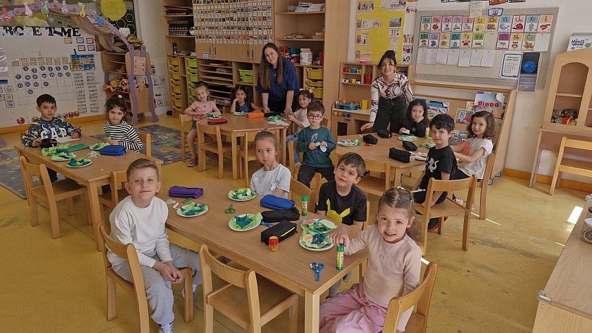 Anaokulu Öğrencilerimiz eTwinning Kapsamında ‘‘Healthy Habits Healthy Kids” Projesinde Romanya’daki Akranlarıyla Bir Araya Geldi