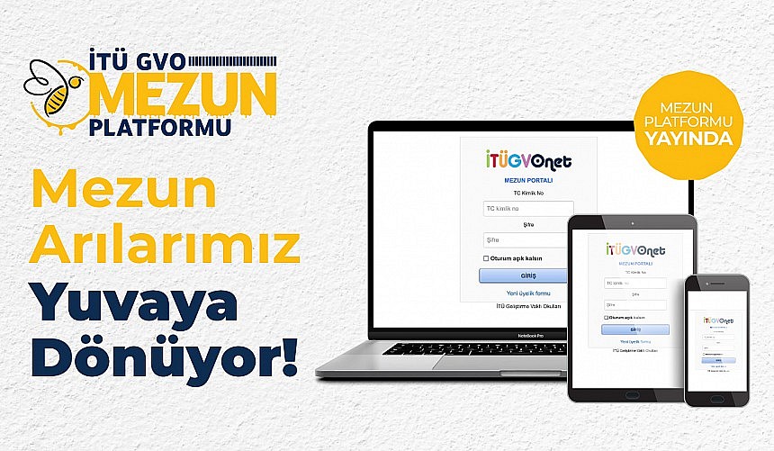 Yeni Buluşma Noktamız İTÜ GVO Mezun Platformumuz Yayında