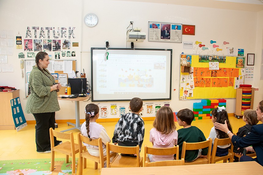 Anaokulu Öğrencilerimiz eTwinning Kapsamında Bulgaristan’daki Akranlarıyla Bir Araya Geldi