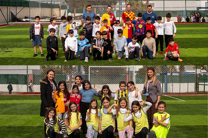 Bee Park ve Bee Arena Halı Sahamızın İlk Maç Heyecanını Öğrencilerimizle Yaşadık