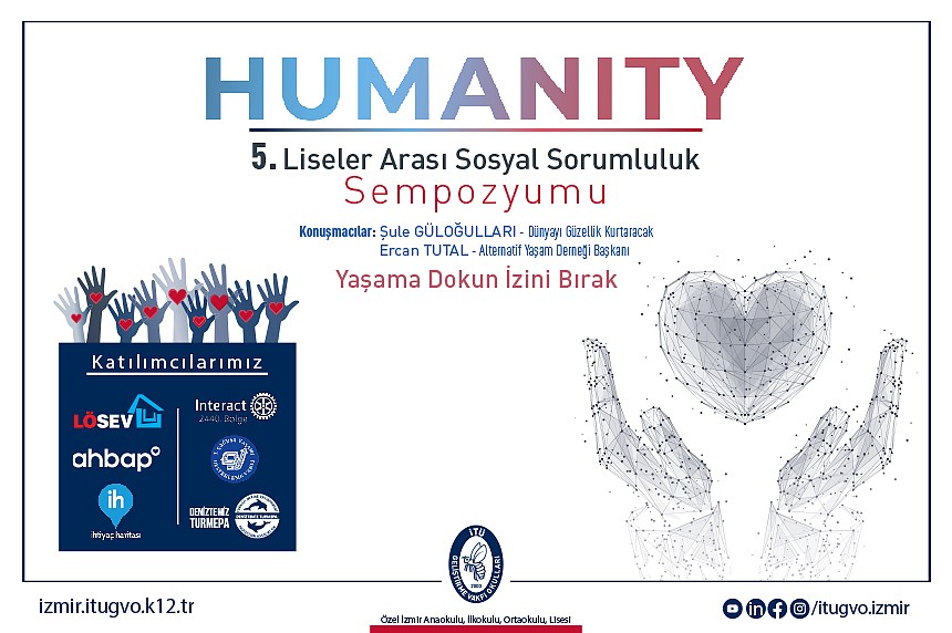 5. Liseler Arası Sosyal Sorumluluk Çalışmaları Sempozyumu Humanity İçin Geri Sayım Başladı