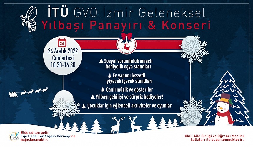 İTÜ GVO İzmir Yılbaşı Panayırı& Konseri